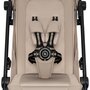 Carucior sport, Lionelo, Tansi, Pliere automata, Ultracompact, Manevrare cu o mana, Roti cu tehnologie GravelTech, Spatar si suport picioare reglabile, 6-48 luni, Sustine 22 kg, Bej - 13
