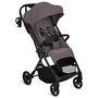 Carucior sport, Lionelo, Tansi, Pliere automata, Ultracompact, Manevrare cu o mana, Roti cu tehnologie GravelTech, Spatar si suport picioare reglabile, 6-48 luni, Sustine 22 kg, Bej Taupe - 1