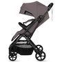 Carucior sport, Lionelo, Tansi, Pliere automata, Ultracompact, Manevrare cu o mana, Roti cu tehnologie GravelTech, Spatar si suport picioare reglabile, 6-48 luni, Sustine 22 kg, Bej Taupe - 6