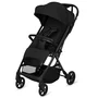 Carucior sport, Lionelo, Tansi, Pliere automata, Ultracompact, Manevrare cu o mana, Roti cu tehnologie GravelTech, Spatar si suport picioare reglabile, 6-48 luni, Sustine 22 kg, Negru - 4