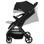 Carucior sport, Lionelo, Tansi, Pliere automata, Ultracompact, Manevrare cu o mana, Roti cu tehnologie GravelTech, Spatar si suport picioare reglabile, 6-48 luni, Sustine 22 kg, Negru - 8