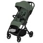 Carucior sport, Lionelo, Tansi, Pliere automata, Ultracompact, Manevrare cu o mana, Roti cu tehnologie GravelTech, Spatar si suport picioare reglabile,  6-48 luni, Sustine 22 kg, Verde - 4