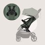 Carucior sport, Lionelo, Tansi, Pliere automata, Ultracompact, Manevrare cu o mana, Roti cu tehnologie GravelTech, Spatar si suport picioare reglabile,  6-48 luni, Sustine 22 kg, Verde - 19