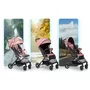 carucior sport pentru copii, 78 x 33 x 104 cm, nukido paseo 716004 - roz - 2