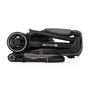 Carucior sport, Petite&Mars, Zip, Pliere automata cu o mana, Potrivit pentru avion, De la nastere, Pana la 22 Kg, Pozitie de somn, Usor- 7kg,  Capacitate cos- 5 kg, Reglare spatar, suport de picioare, Bara detasabila, Antracit - 8