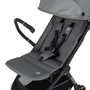 Carucior sport, Petite&Mars, Zip, Pliere automata cu o mana, Potrivit pentru avion, De la nastere, Pana la 22 Kg, Pozitie de somn, Usor- 7kg,  Capacitate cos- 5 kg, Reglare spatar, suport de picioare, Bara detasabila, Antracit - 6
