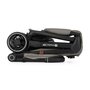 Carucior sport, Petite&Mars, Zip, Pliere automata cu o mana, Potrivit pentru avion, De la nastere, Pana la 22 Kg, Pozitie de somn, Usor- 7kg,  Capacitate cos- 5 kg, Reglare spatar, suport de picioare, Bara detasabila, Gri - 7
