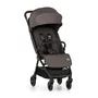 Carucior sport, Petite&Mars, Zip, Pliere automata cu o mana, Potrivit pentru avion, De la nastere, Pana la 22 Kg, Pozitie de somn, Usor- 7kg,  Capacitate cos- 5 kg, Reglare spatar, suport de picioare, Bara detasabila, Maro - 5