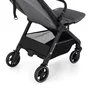 Carucior sport, Petite&Mars, Zip, Pliere automata cu o mana, Potrivit pentru avion, De la nastere, Pana la 22 Kg, Pozitie de somn, Usor- 7kg,  Capacitate cos- 5 kg, Reglare spatar, suport de picioare, Bara detasabila, Maro - 9