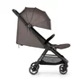 Carucior sport, Petite&Mars, Zip, Pliere automata cu o mana, Potrivit pentru avion, De la nastere, Pana la 22 Kg, Pozitie de somn, Usor- 7kg,  Capacitate cos- 5 kg, Reglare spatar, suport de picioare, Bara detasabila, Maro - 3