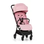 Carucior sport, Petite&Mars, Zip, Pliere automata cu o mana, Potrivit pentru avion, De la nastere, Pana la 22 Kg, Pozitie de somn, Usor- 7kg,  Capacitate cos- 5 kg, Reglare spatar, suport de picioare, Bara detasabila, Roz - 2