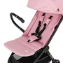 Carucior sport, Petite&Mars, Zip, Pliere automata cu o mana, Potrivit pentru avion, De la nastere, Pana la 22 Kg, Pozitie de somn, Usor- 7kg,  Capacitate cos- 5 kg, Reglare spatar, suport de picioare, Bara detasabila, Roz - 6
