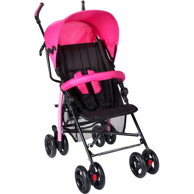 Plebani - carucior sport poni-go, roz