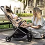 Carucior sport Qplay GRAV cu pliere automata, Bej - 11