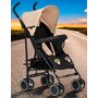 Carucior sport, FreeON, Simple, Spatar si suport picioare reglabile, Capotina cu fereastra, Conform cu standardele de siguranta EN 1888-1:2018 si A1:2022, Black/Yellow - 3