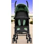Carucior sport, FreeON, Simple, Spatar si suport picioare reglabile, Capotina cu fereastra, EN 1888-1:2018 si A1:A1:2022, Black/Green - 7