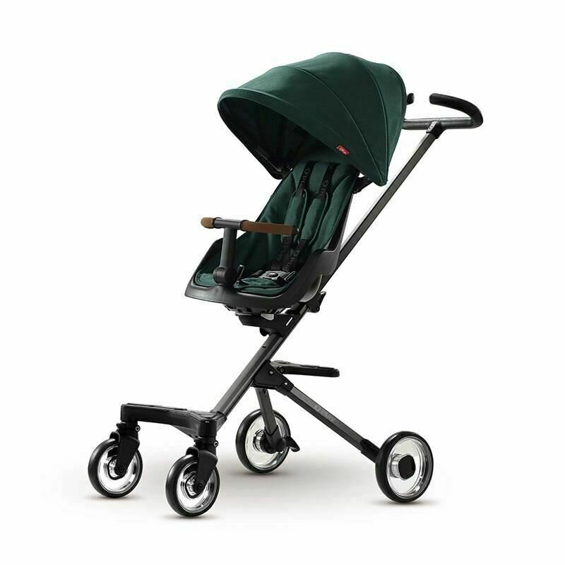 Qplay - carucior sport ultracompact easy , cu sezut reversibil, verde
