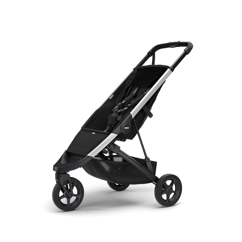 Thule - carucior sport spring cu cadru argintiu, gri