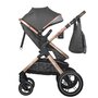 Carucior transformabil 3in1 Coccolle Melora Diamond black - 7