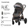Carucior transformabil 3in1 Coccolle Melora Diamond black - 29