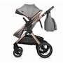 Carucior transformabil 3in1 Coccolle Melora Moonlit grey - 4