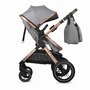 Carucior transformabil 3in1 Coccolle Melora Moonlit grey - 7