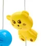 Carusel muzical, BabyMix, Pentru patut bebelusi, Cu proiectii, Cu melodii si sunete ale naturii, Cu 10 jucarii si ceas de jucarie pe suport, Gri - 7