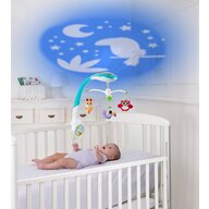 Carusel muzical, Chicco, Padurea Magica, Cu proiectie, 7 melodii, 2 trepte de volum, 0 luni+, Multicolor