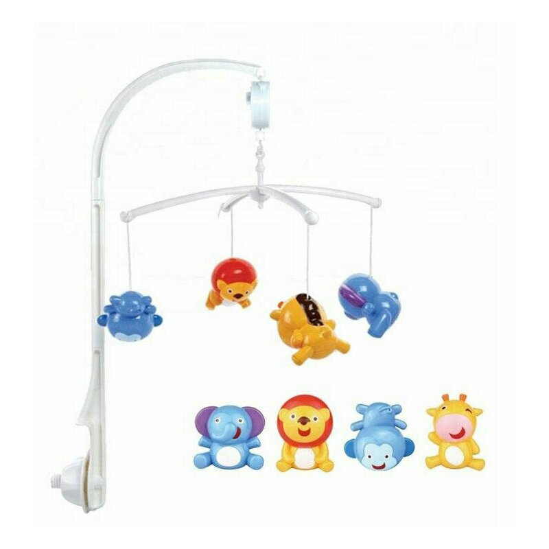 Huanger - carusel muzical , cu cheita si animalute, multicolor