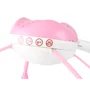Carusel muzical patut, Jokomisiada, Cu 4 jucarii in forma de animale, Cu melodii preincarcate, Cu sunete ale naturii si melodie de leagan, Cronometru si sunete de animale, Cu spatiu pentru telefonul mobil si telecomanda, 0 luni+, Pink - 7