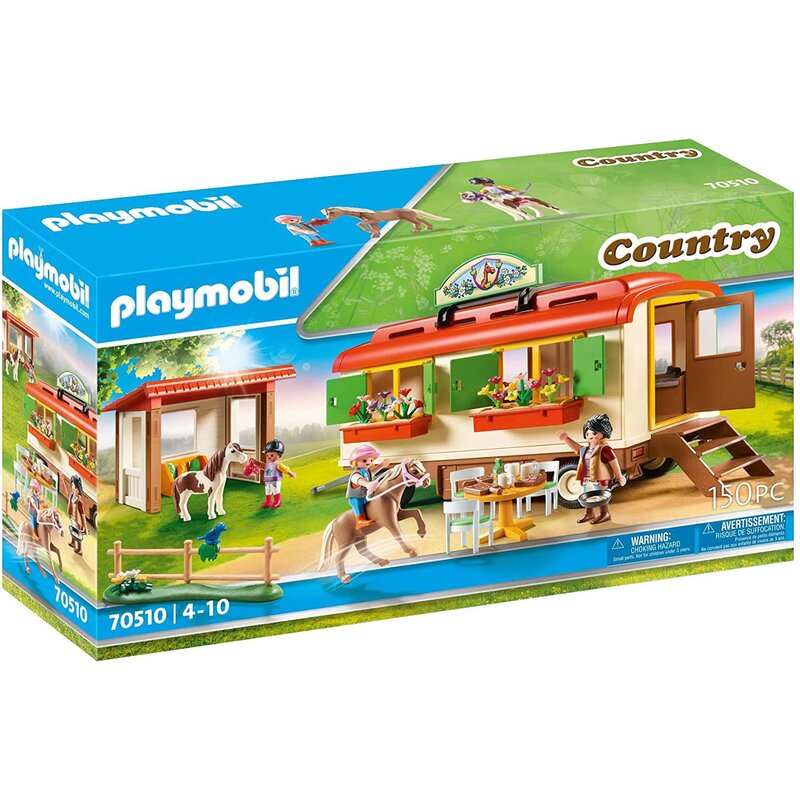 Casa mobila si adapost de ponei