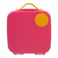 B.box - Caserolă compartimentată Lunchbox, , roz cu portocaliu