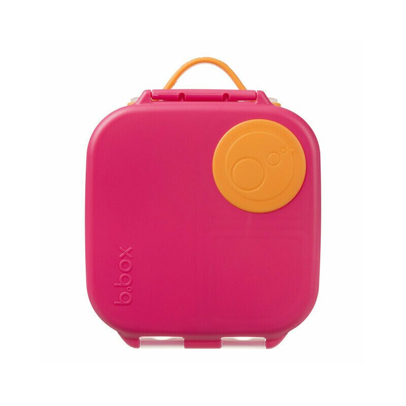 B.box - caserolă compartimentată mini lunchbox, , roz cu portocaliu
