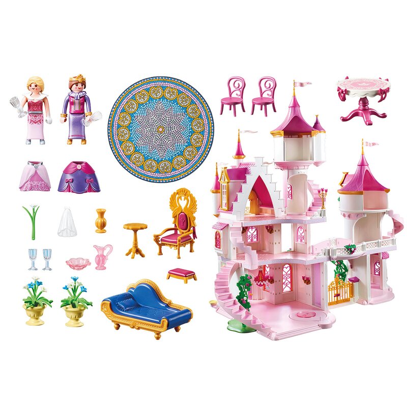 Playmobil - set de constructie castelul mare al printesei princess