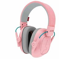 Alpine - Casti antifonice pliabile pentru copii 5-16 ani, ofera protectie auditiva, SNR 25, roz,  Muffy Kids Pink ALP26481