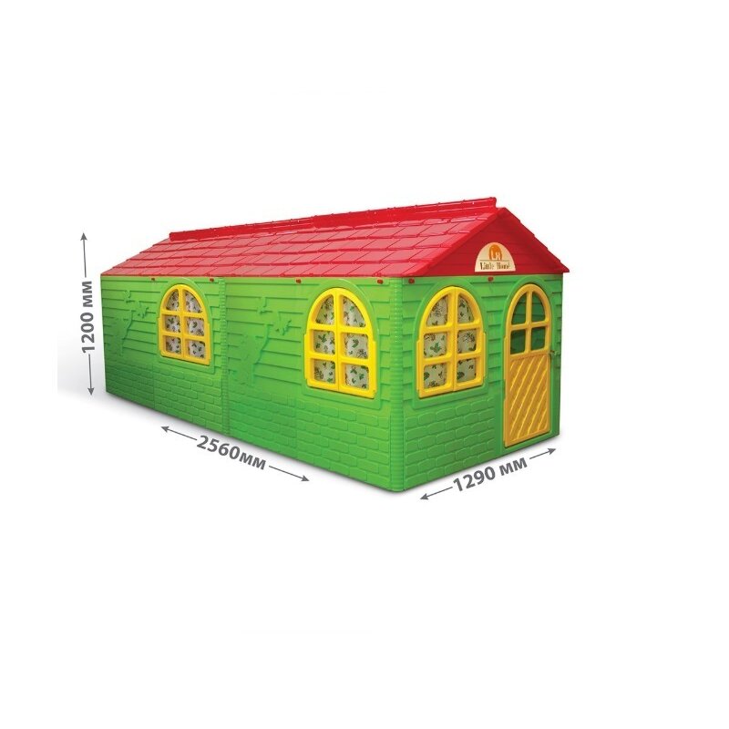 Mykids - casuta de joaca 02550/23 green/red - big