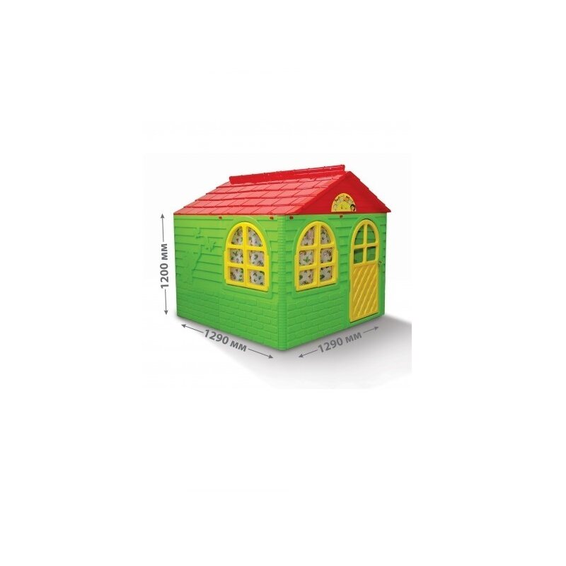 Mykids - casuta de joaca 02550/3 green/red - mid