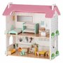 Casuta de papusi, Free2Play, Din lemn, Cu 11 piese de mobilier, Cu acces facil, 48,3 x 21 x 48 cm, 36 luni+, Multicolor - 2