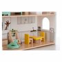 Casuta de papusi, Free2Play, Din lemn, Cu 11 piese de mobilier, Cu acces facil, 48,3 x 21 x 48 cm, 36 luni+, Multicolor - 4
