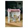 Casuta de papusi, Free2Play, Din lemn, Cu 11 piese de mobilier, Cu acces facil, 48,3 x 21 x 48 cm, 36 luni+, Multicolor - 7