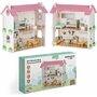 Casuta de papusi, Free2Play, Din lemn, Cu 11 piese de mobilier, Cu acces facil, 48,3 x 21 x 48 cm, 36 luni+, Multicolor - 12