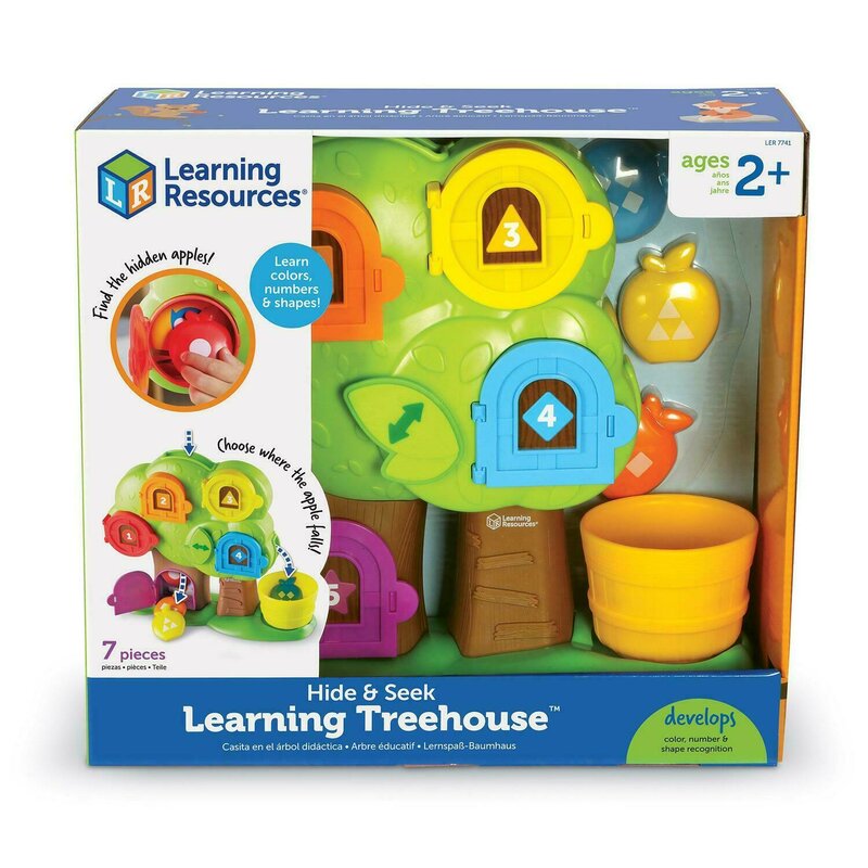 Learning resources - jucarie motrica casuta din copac de-a v-ati ascunselea