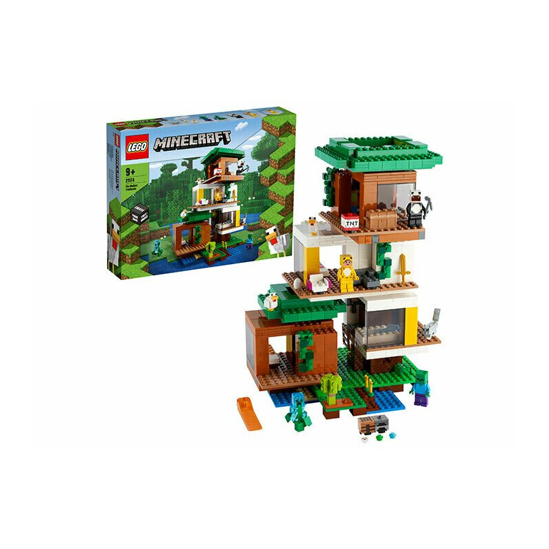 Lego - casuta moderna din copac