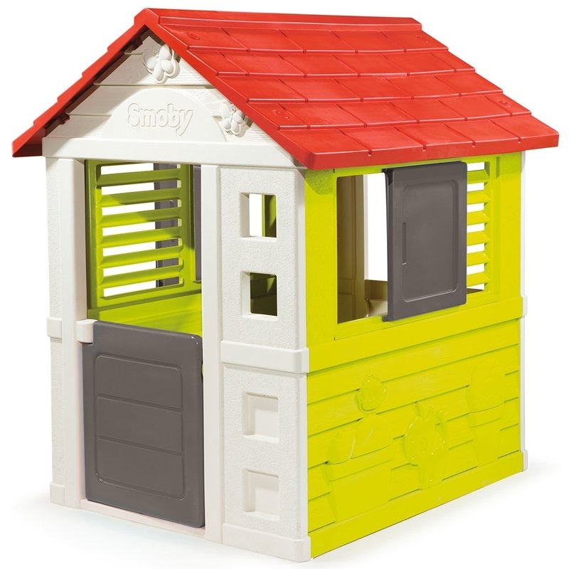 Smoby - casuta pentru copii nature playhouse