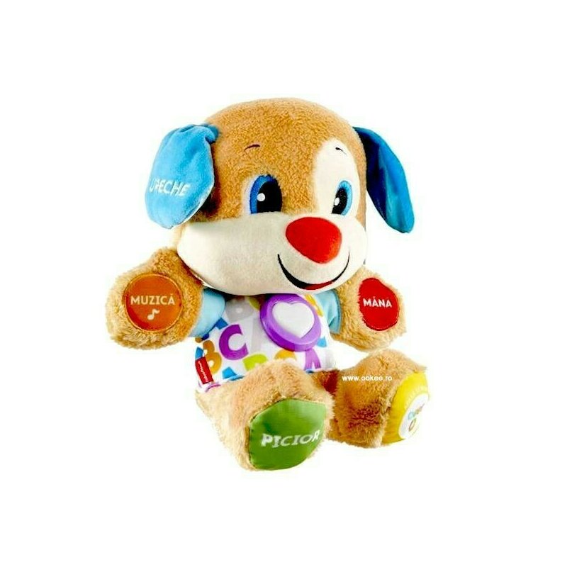 Fisher price - jucarie interactiva catelusul vorbitor burtica in limba romana
