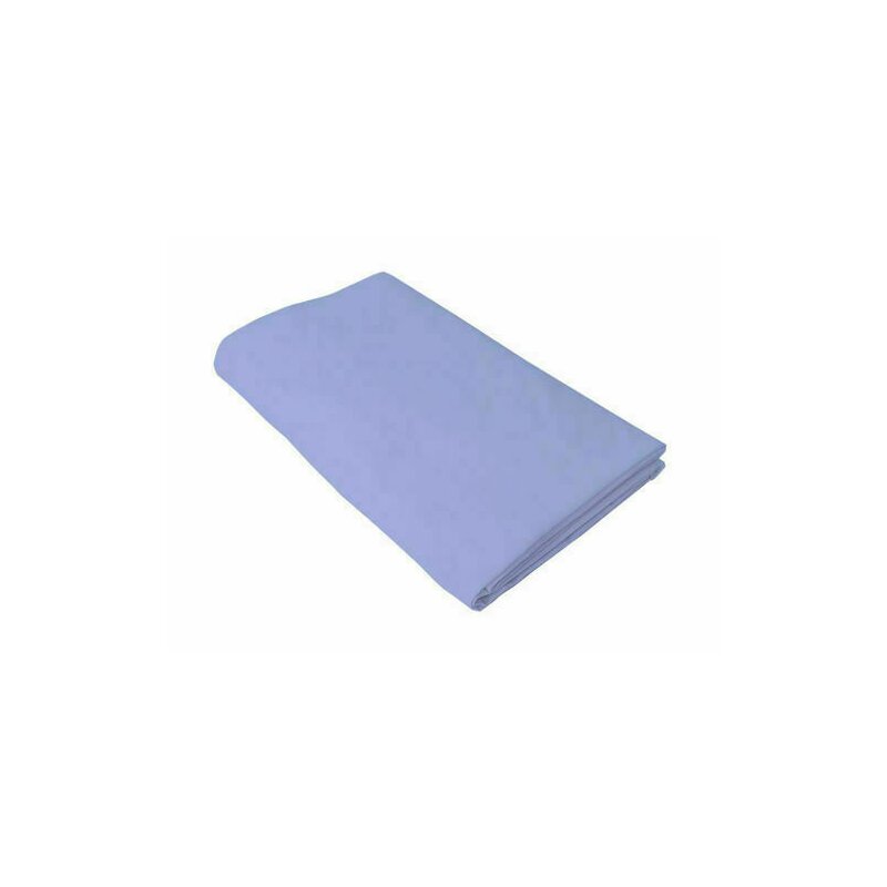 Kidsdecor - cearceaf cu elastic pentru pat tineret din bumbac, 200x140 cm, albastru