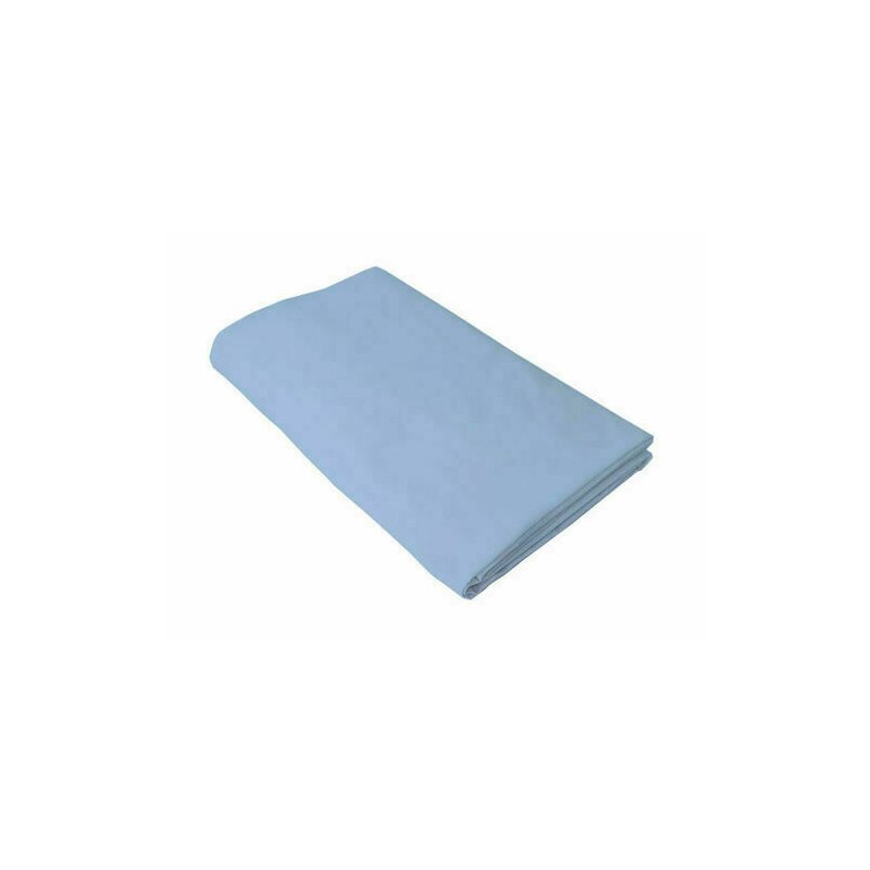 Kidsdecor - cearceaf albastru, kidsdecor, cu elastic, patut bebelus 52x95 cm