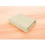 Cearceaf cu elastic, MimiNu, Jerse, Pentru pat 160x80 cm, Material certificat Oeko Tex Standard 100, Nugat - 2