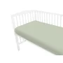 Cearceaf cu elastic, MimiNu, Jerse, Pentru patut 120X60 cm, Material certificat Oeko Tex Standard 100, Olive - 3