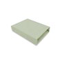 Cearceaf cu elastic, MimiNu, Pentru landou, landou, carucior si cosulet, 80x35 cm, Din Jerseu, Material certificat Oeko Tex Standard 100, Olive - 2